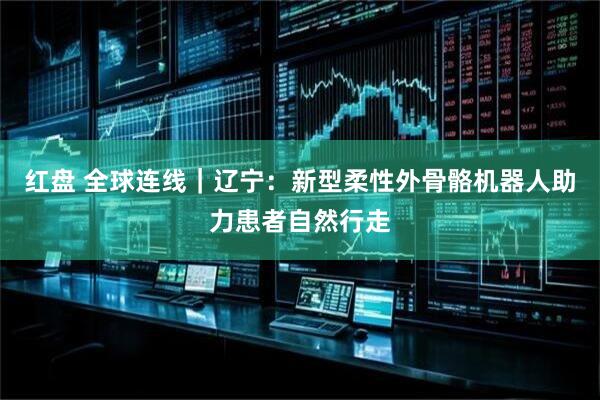 红盘 全球连线｜辽宁：新型柔性外骨骼机器人助力患者自然行走